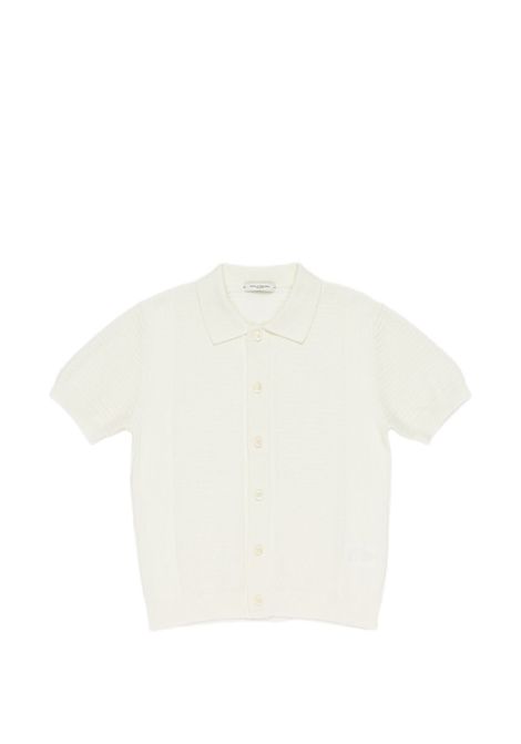 Polo in filo PAOLO PECORA KIDS | PP4276GESSO